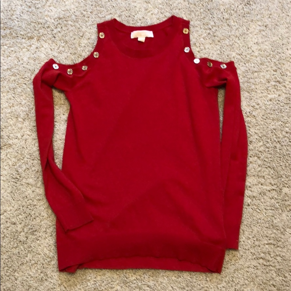 Cold Shoulder Sweater